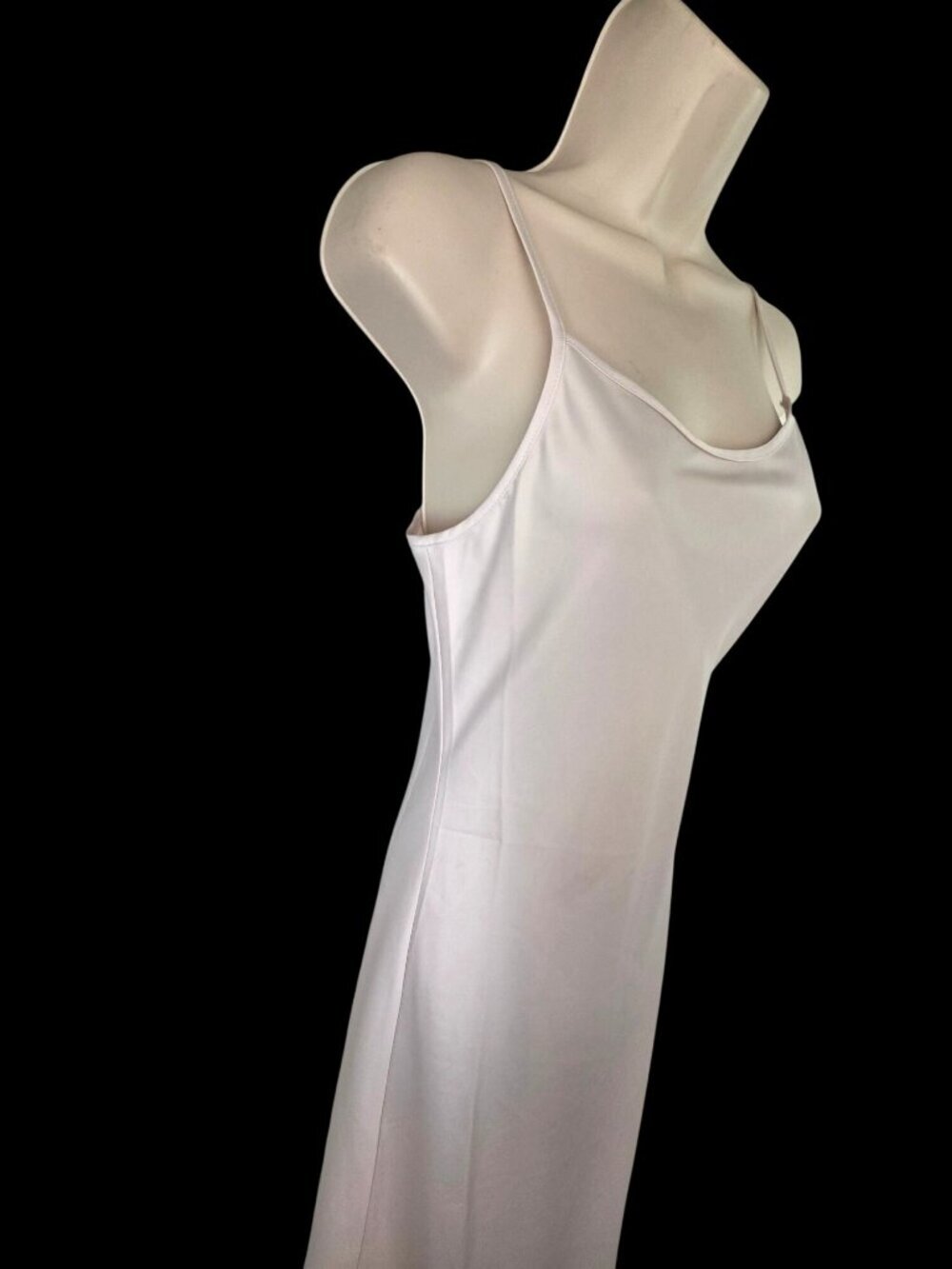 House of Harlow 1960 Midi Slip Dress Womens XS/S Stretch Cream Minimalist NWT
